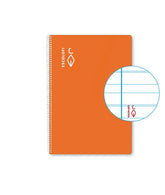 Bloc Espiral Estándar Liso 50H 90g | Escolofi | Cartón | Formato Estándar | Pack 5 Unidades